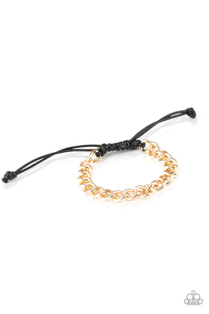 Sideline - Gold (Mens Bracelet)